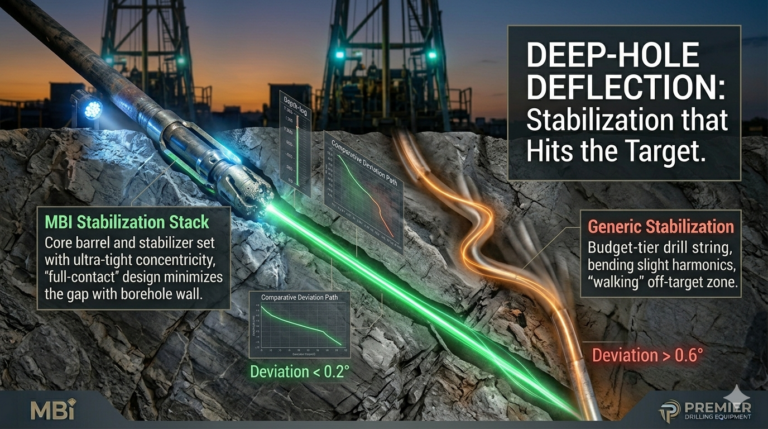 Deep-Hole Deflection: A Comparative Study of MBI Stabilisation Systems